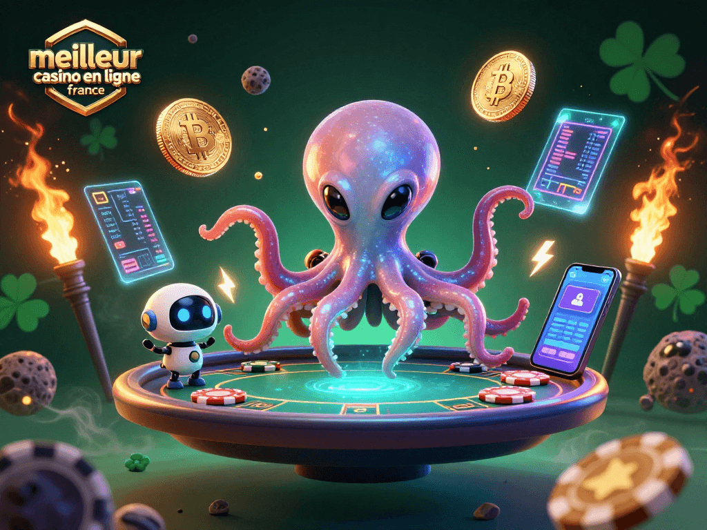 Jouez au meilleur casino en ligne en France avec des extraterrestres, poker et crypto-monnaies.