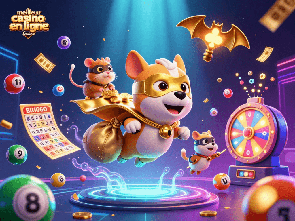 Critiquez le meilleur casino en ligne france avec des jeux de loterie colorés et des éléments dynamiques.