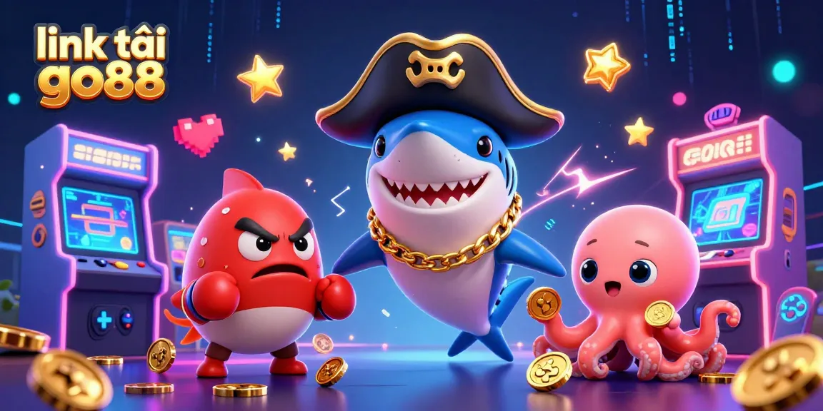 Engage with the excitement of gaming at link tải go88 featuring interactive characters and vibrant casino elements.