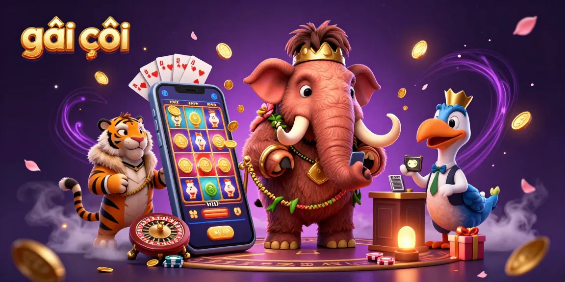 Experience exhilarating gaming action with gái gọi in a vibrant casino scene featuring charming characters.