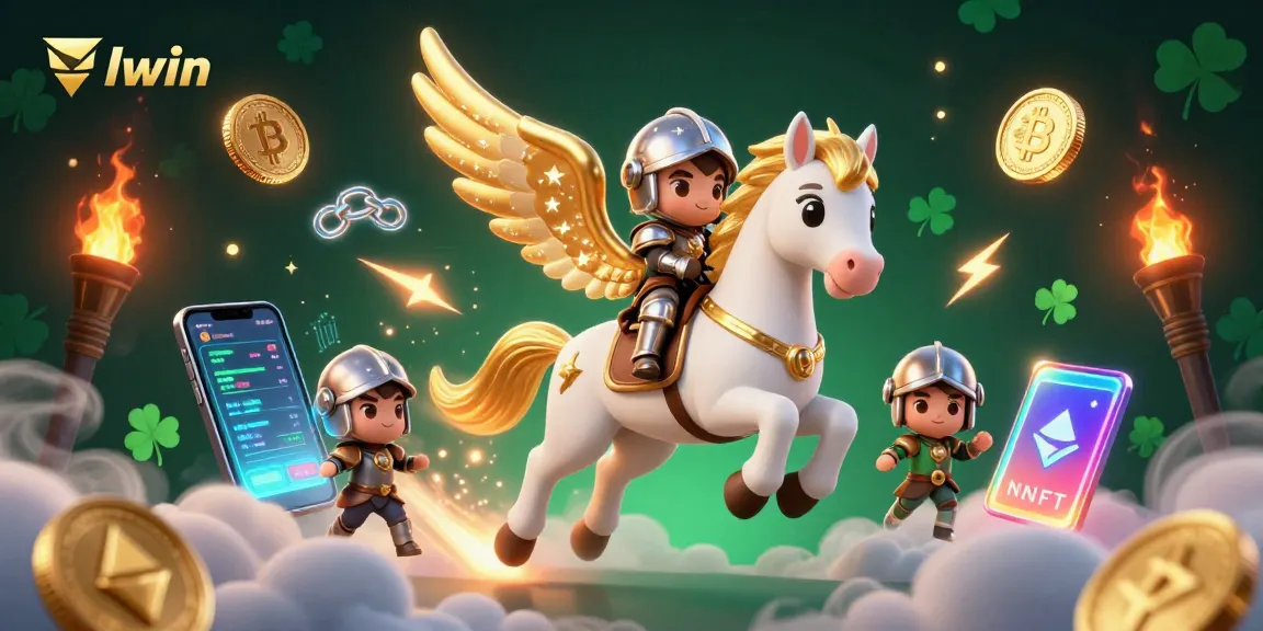 Engage with llwin’s vibrant gambling universe, featuring a cosmic knight and golden horse amidst dynamic casino elements.