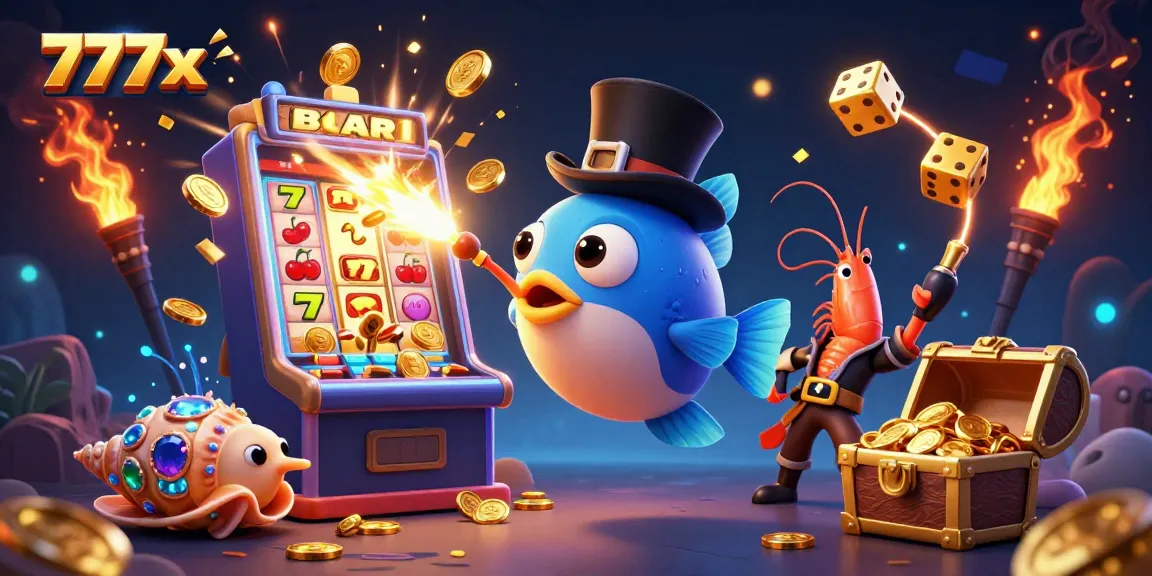 Engage in thrilling casino adventures with 777x, featuring vibrant characters and dynamic game elements.