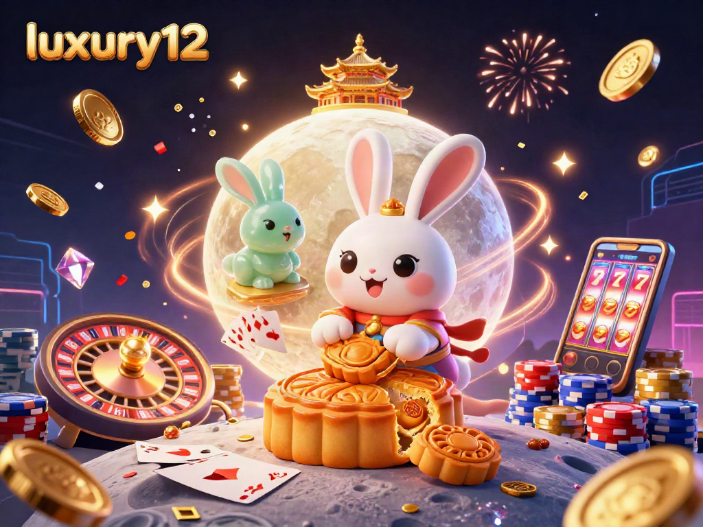 Keberuntungan luxury12 saat bermain slot dengan elf kanvas berwarna cerah dan koin emas terbang di sekitar.