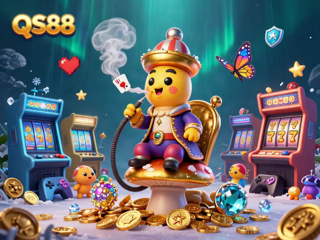 Engage in thrilling QS88 slot adventures with vibrant gaming elements and characters.