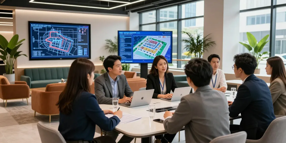 Discover modern commercial properties at www.mgoldproperties.com with vibrant entertainment spaces and professional discussions.