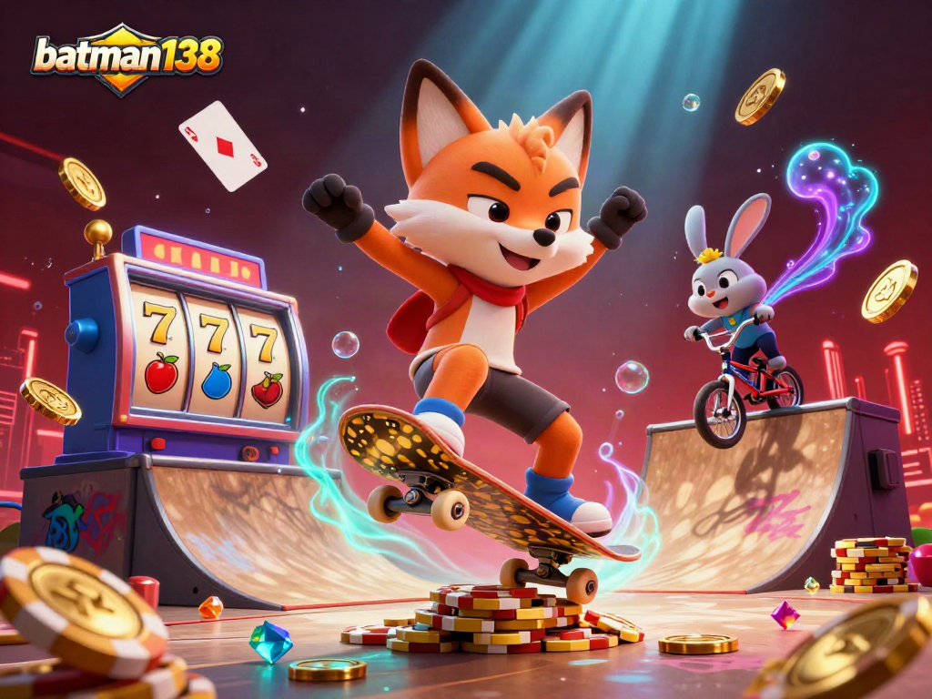 Engage with batman138 and win big while enjoying the vibrant casino-themed action!
