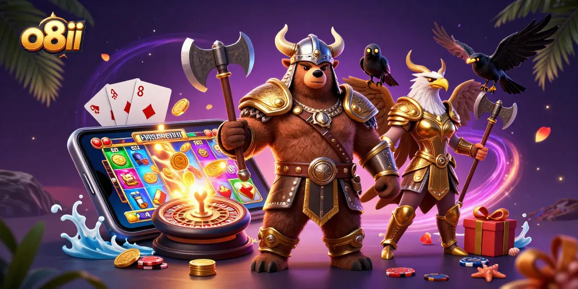 Experience thrilling gaming adventures at o8ii with exciting slots, dynamic characters, and casino excitement.