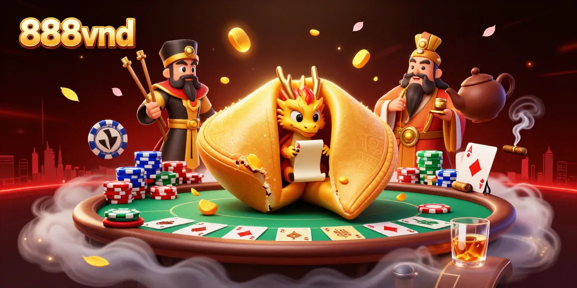 Engage with exciting games at 888vnd featuring a vibrant 3D casino scene.