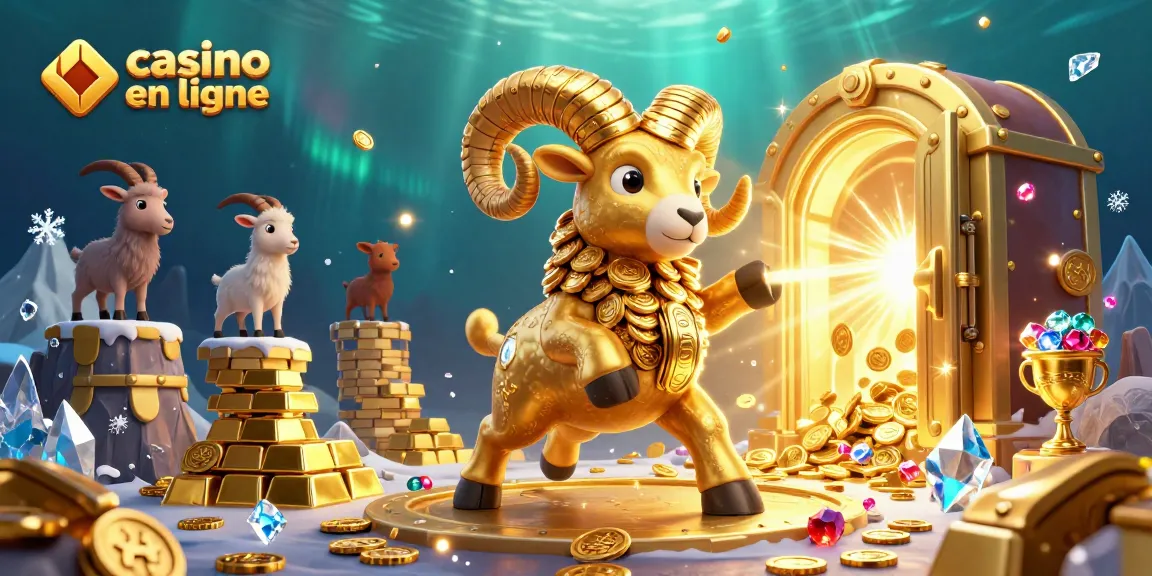 Les jeux de casino en ligne s'animent avec un bélier doré au financement audacieux.