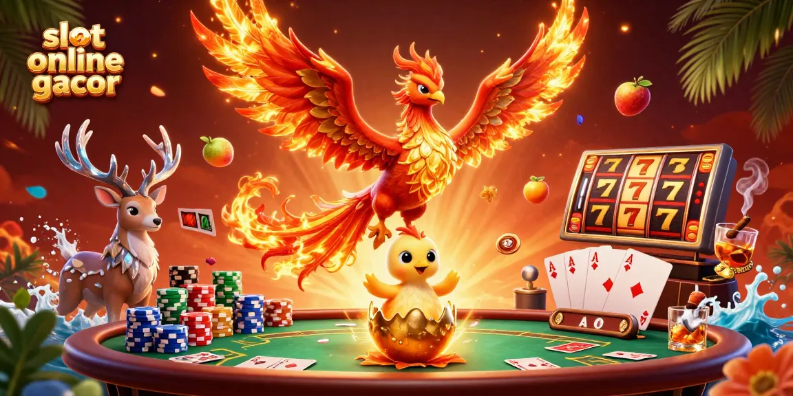 Mainkan slot online gacor dengan keuntungan besar di gambar ilustrasi kasino kategori slot.