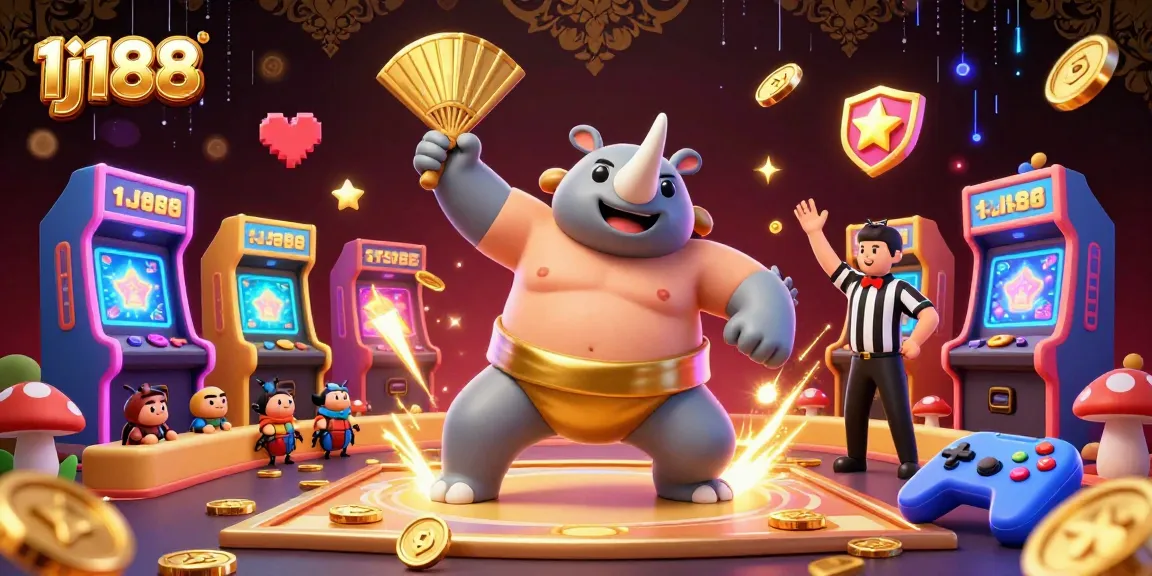Play exciting games at 1j188 online casino featuring vibrant characters and colorful effects.