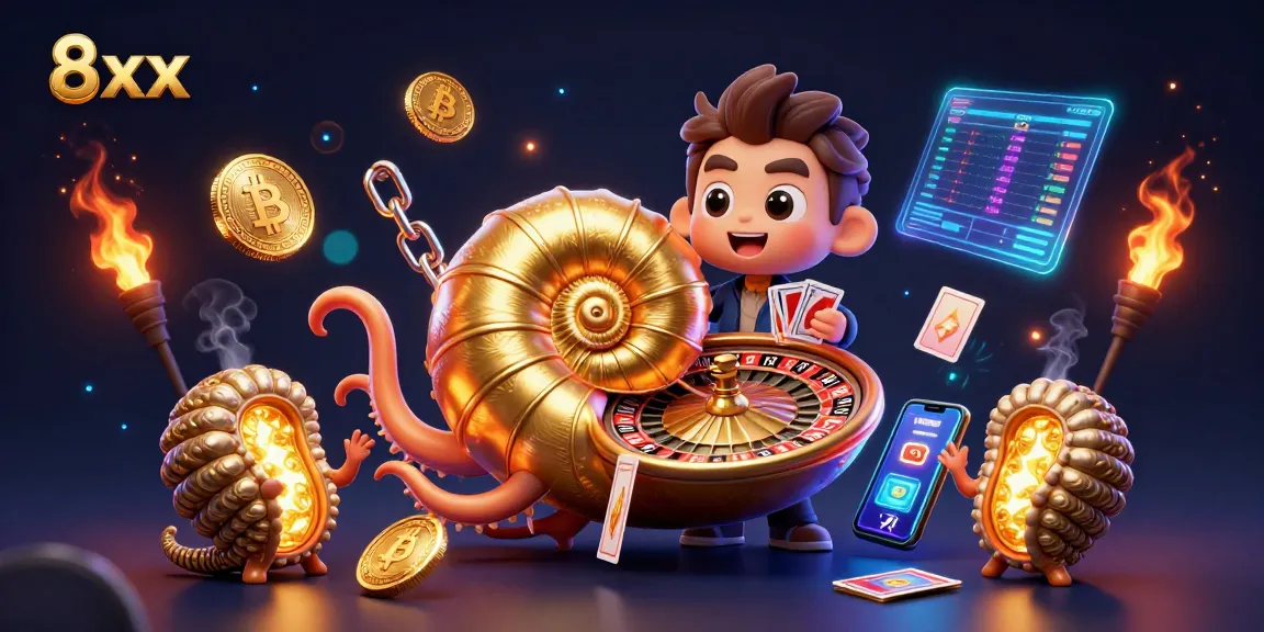 Experience thrilling wagers with the 8xx nautilus roulette character in a vibrant digital casino setting.