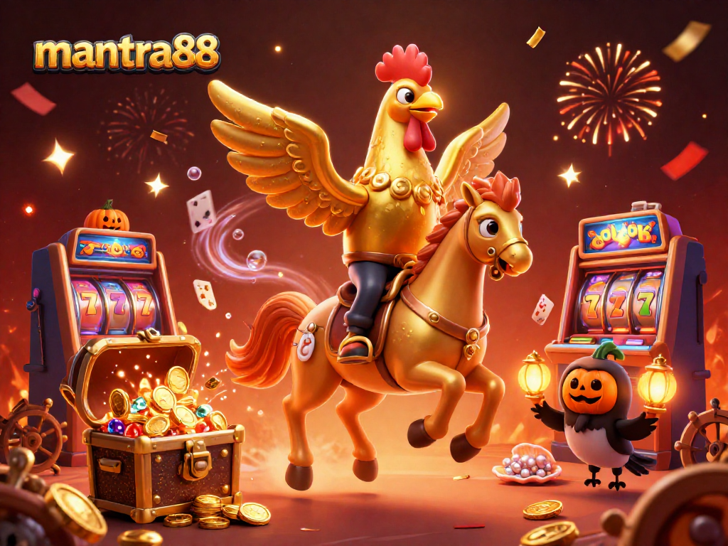 Engage with mantra88's thrilling casino experience featuring vibrant characters and exciting gaming elements.