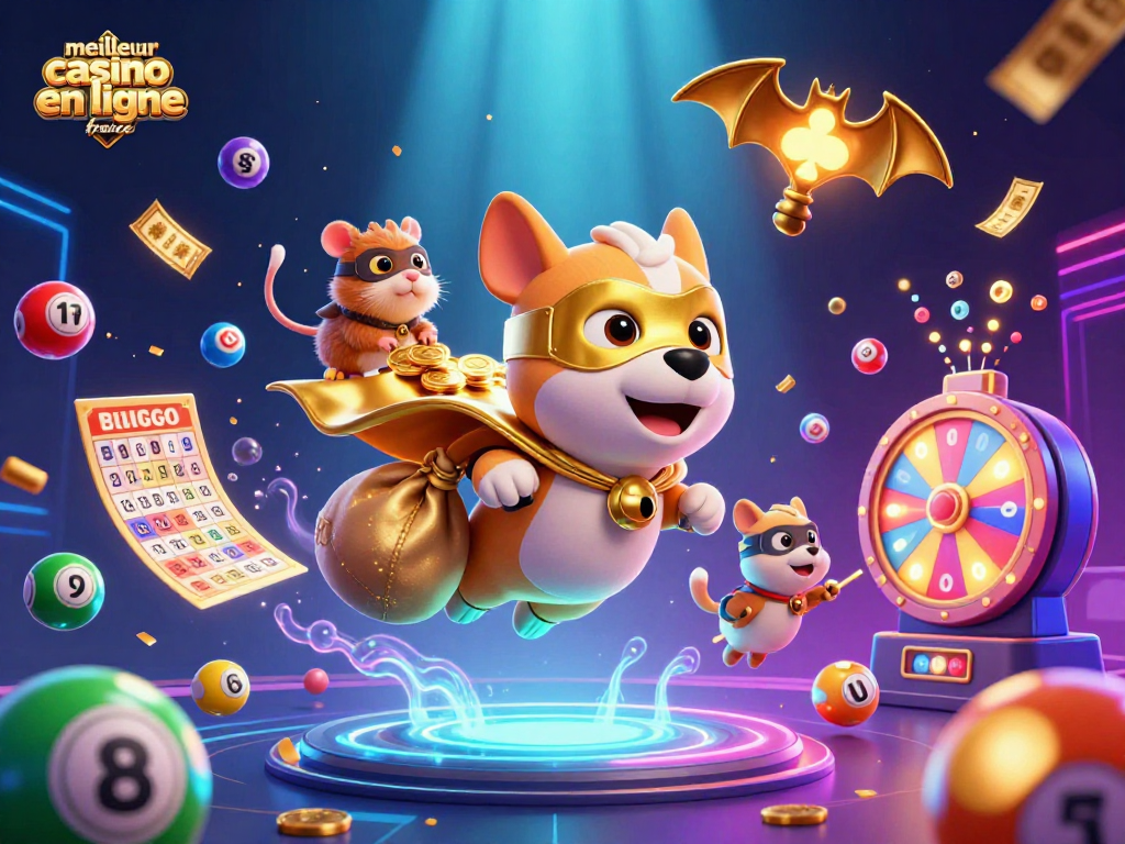 Critiquez le meilleur casino en ligne france avec des jeux de loterie colorés et des éléments dynamiques.