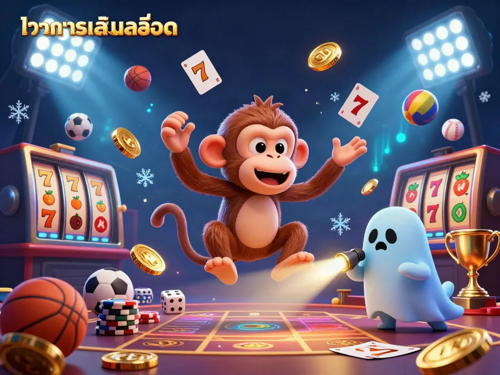 การทดลองเล่นสล็อตในคาสิโนที่น่าตื่นเต้นกับการแสดงของตัวการ์ตูน