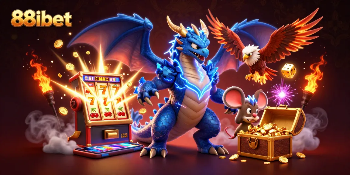 Experience the thrill of 88ibet's gaming with a magical thunder dragon and dynamic rewards.