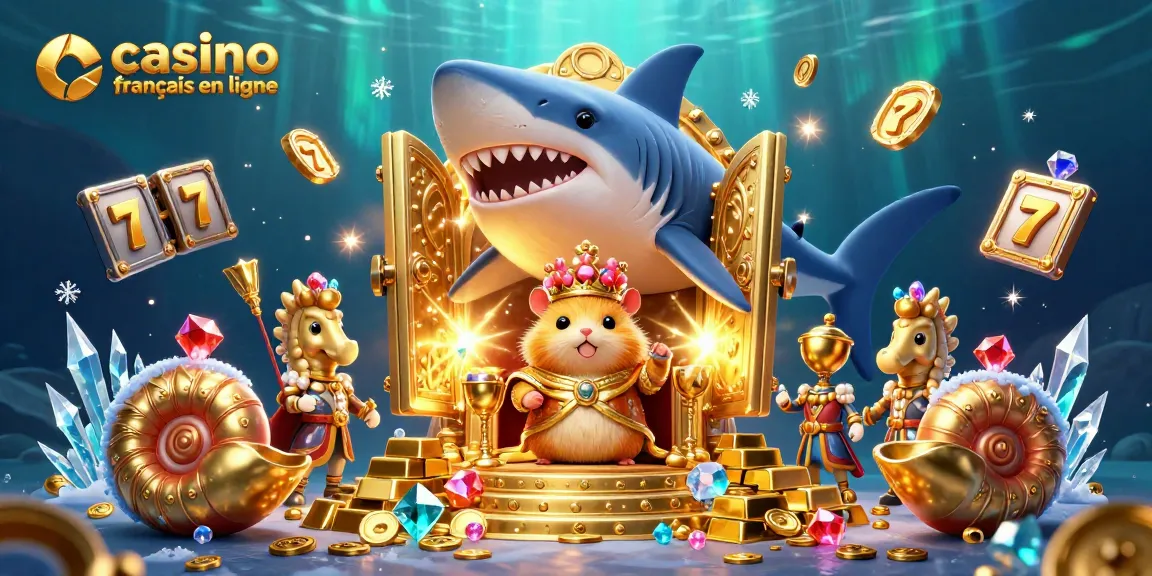 Plongez dans l'univers captivant du casino français en ligne avec des personnages colorés et des éléments de jeu riches.