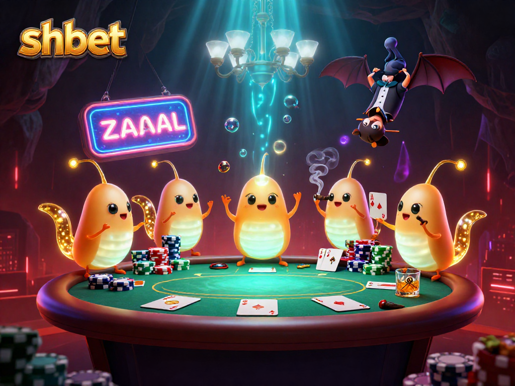 Experience thrilling poker action at SHBET with colorful stacks of chips and glowing details.