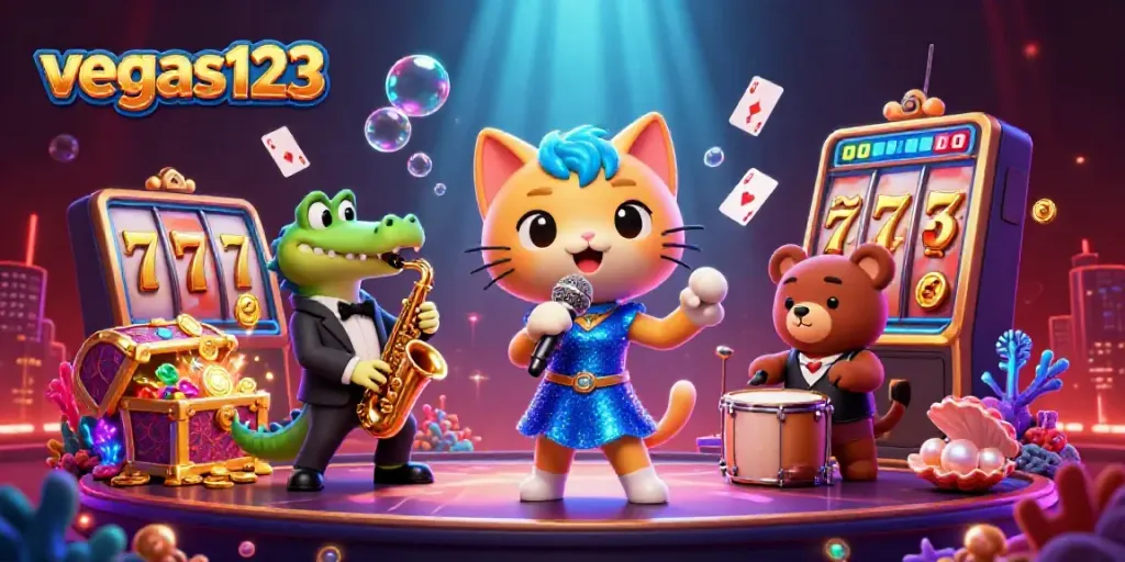 Ikuti aksi mengasyikkan di kasino dengan vegas123, permainan kartu terapung dan musik jazz yang meriah