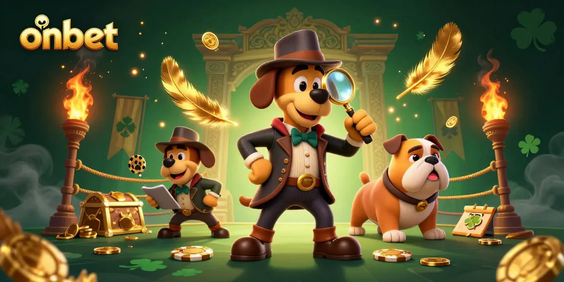 Engage with onbet’s thrilling gaming adventure, as detectives uncover treasures and betting clues.