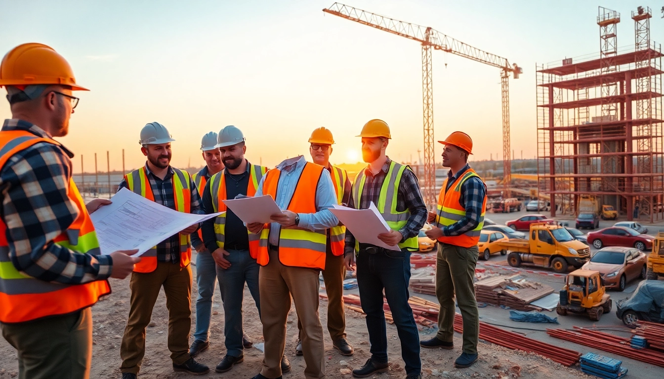 Enhance workers comp reduction construction with a collaborative team of construction professionals ensuring safety.
