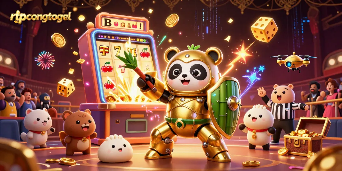 Experience rtpcongtogel like never before with a vibrant 3D casino scene bursting with action.