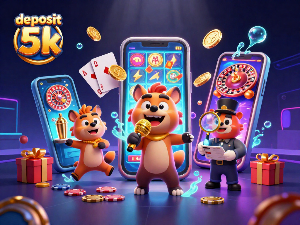 Engage in thrilling gameplay with deposit 5k at our vibrant comedy casino featuring hyenas.